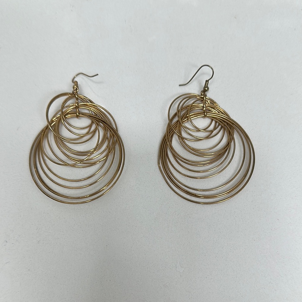 Elegant Gold Hoop Earrings